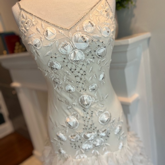 Lillie Rubin White Evening Gown - Picture 3 of 6